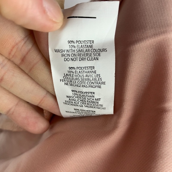 Nasty Gal Pink velvet dress - Picture 6 of 6